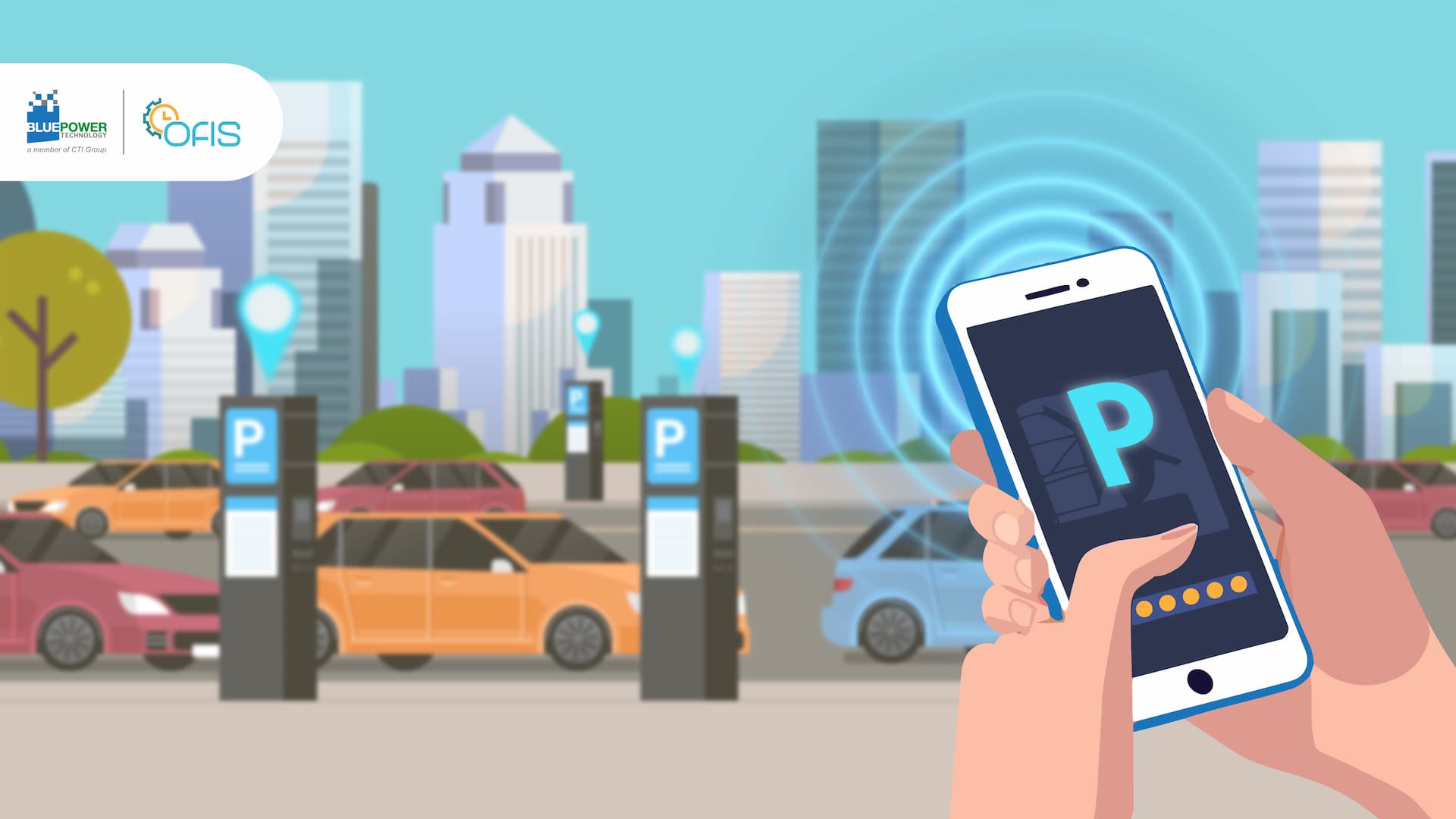 smart parking system BPT OFIS